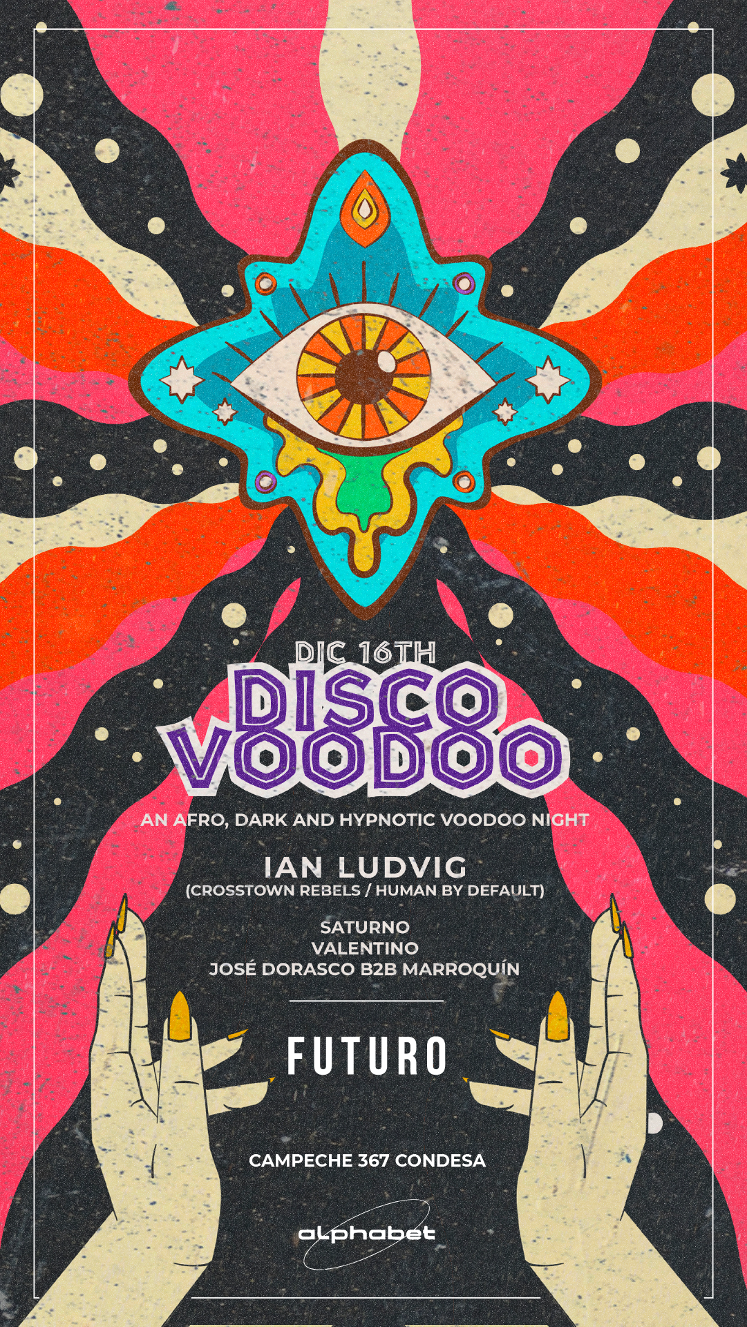 Disco Voodoo - フライヤー表