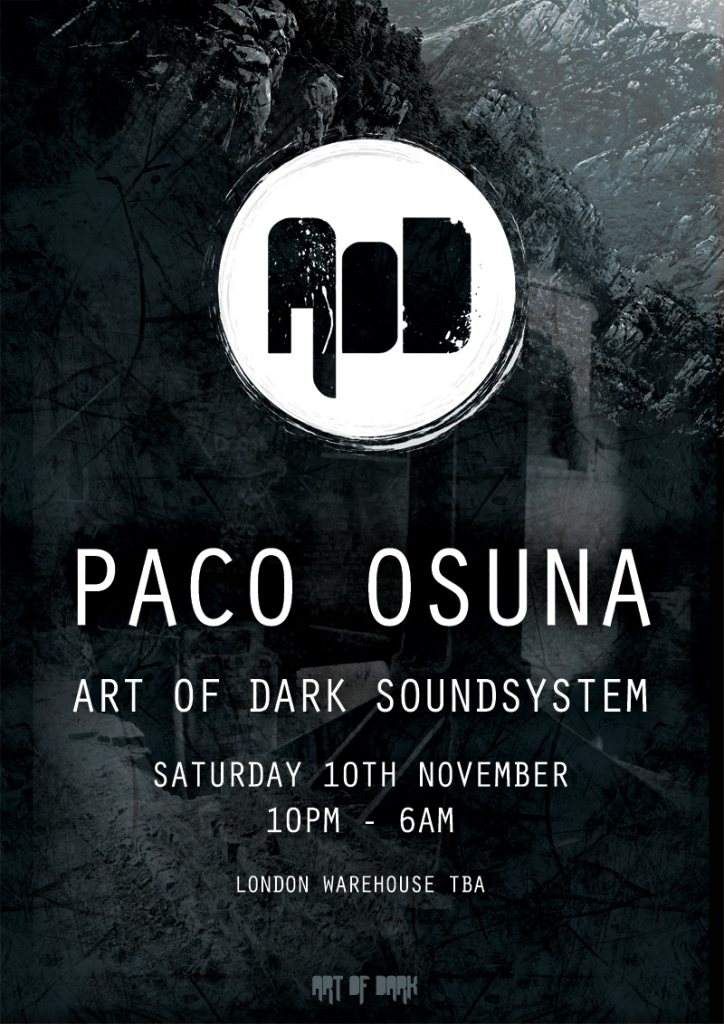Art of Dark 'Winter Showcase' Starring Paco Osuna - Página frontal