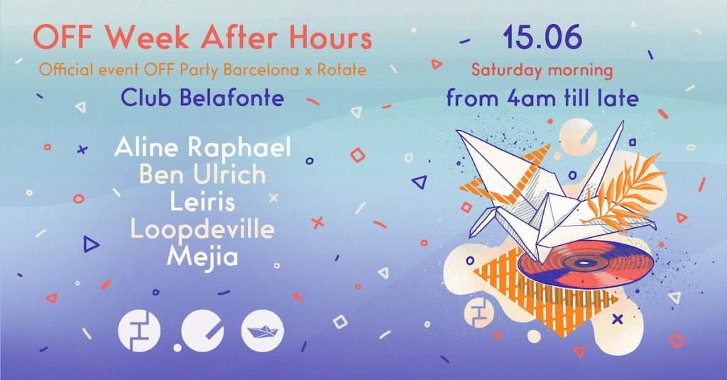 OFF Week After Hours // OFF Party Barcelona x Rotate - Página frontal