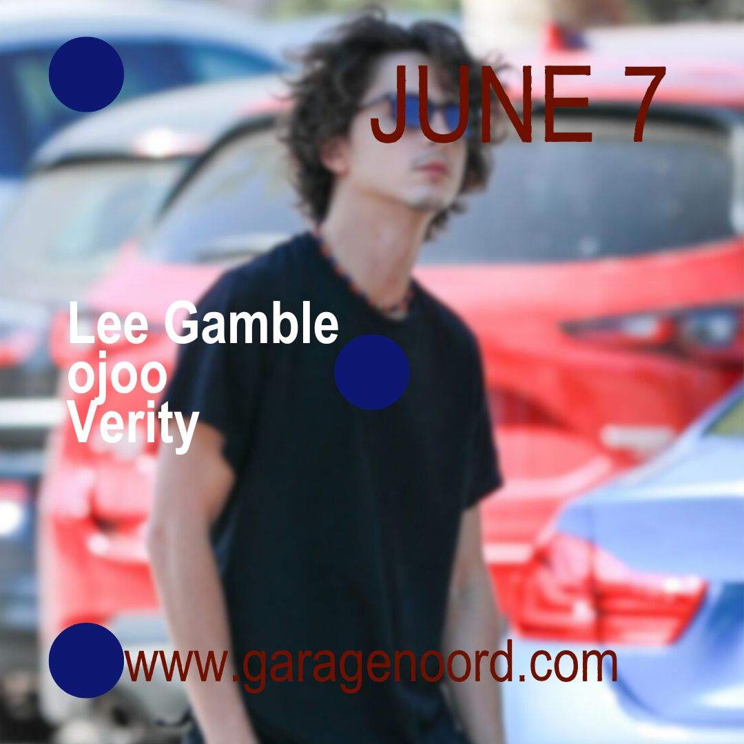 Lee Gamble - ojoo - Verity - フライヤー表