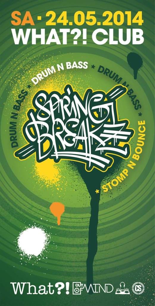 Spring Breakz - Drum & Bass - Página frontal