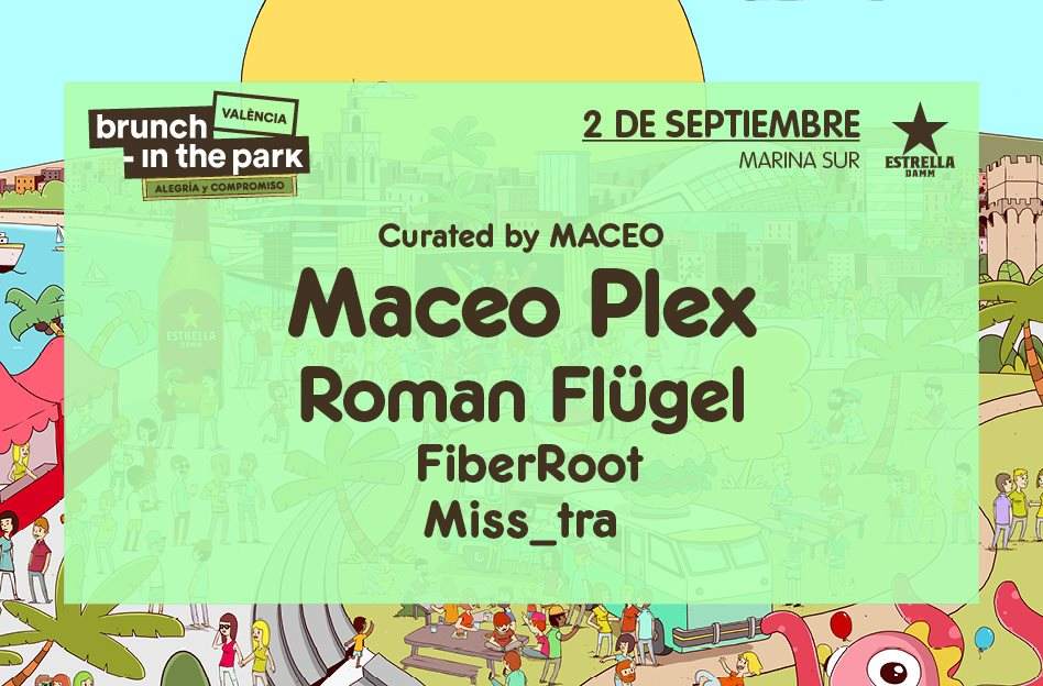 Brunch -In The Park Valencia #1 Season Opening: Maceo Plex, Roman Flügel - フライヤー裏