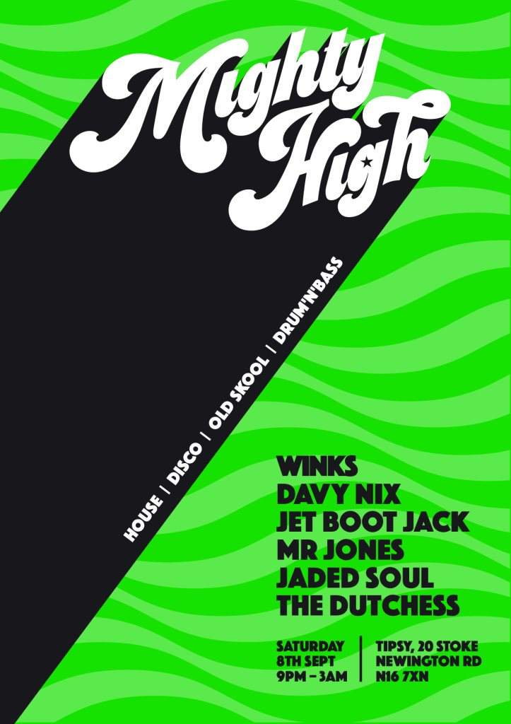 Mighty High Part 3 - フライヤー裏