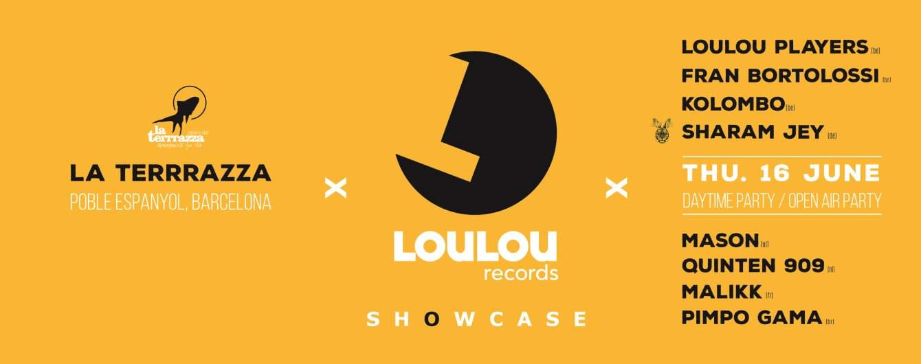 Loulou Records Showcase Feat. Kolombo, Loulou Players, Sharam Jey,Mason,.. - Página frontal