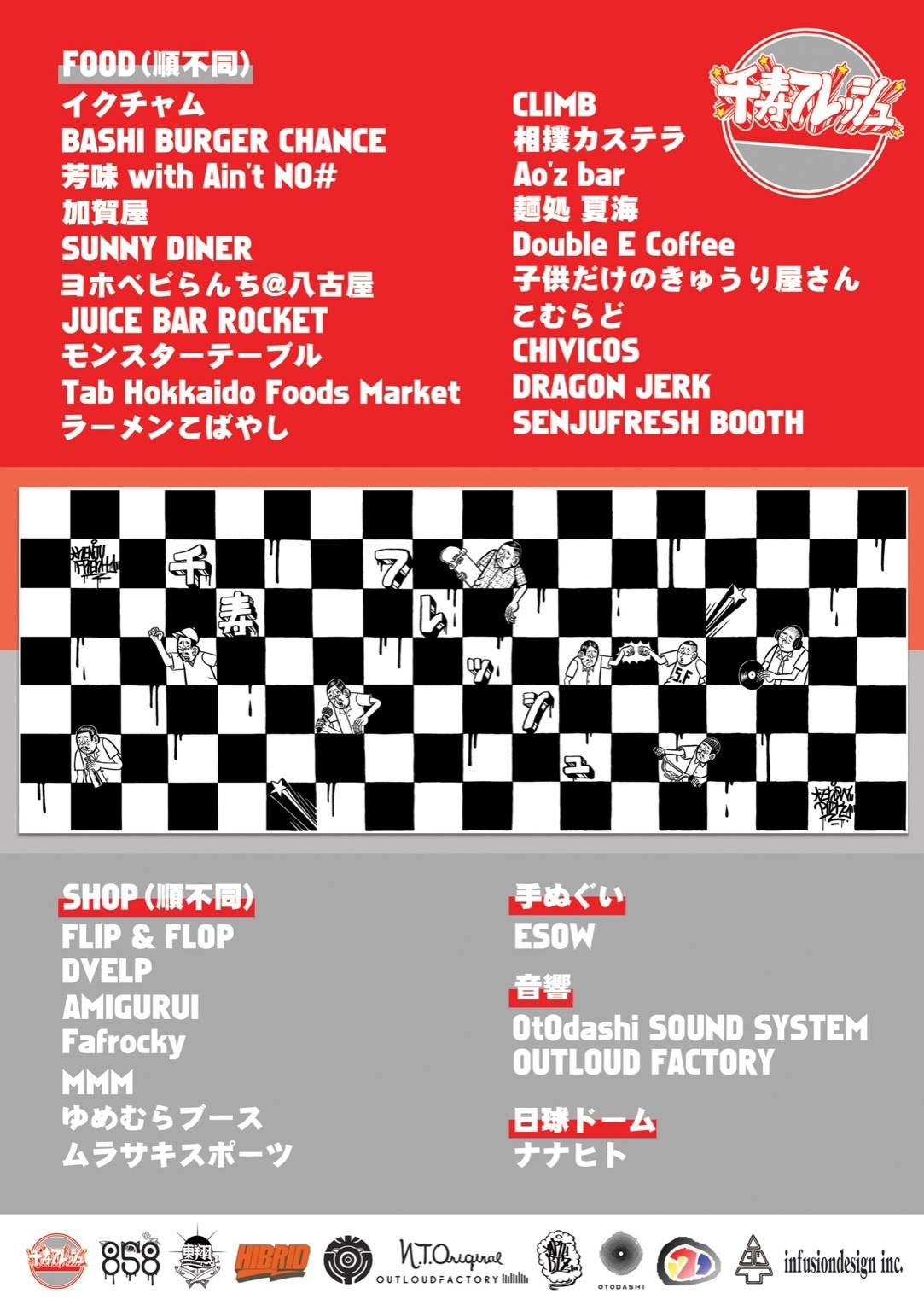 SENJU FRESH 2026 at Niji no Hiroba (Arakawa Riverside Park