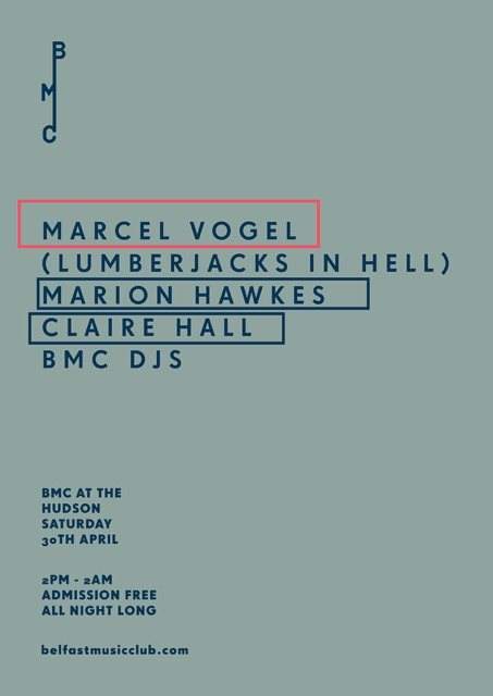 Belfast Music Club presents Marcel Vogel (Lumberjacks in Hell) - Página frontal