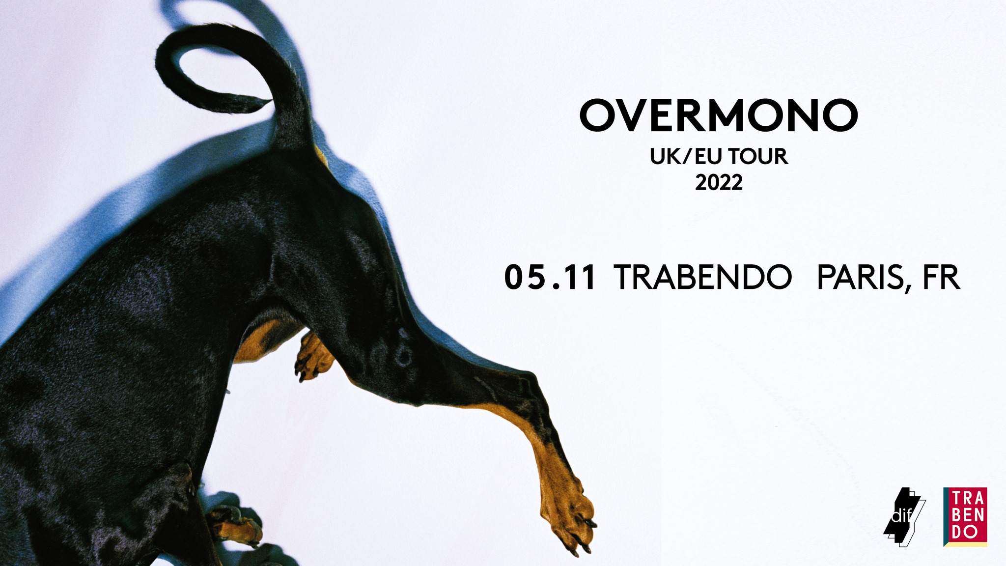 Overmono (Live) • Le Trabendo, Paris • November 5th - Página trasera