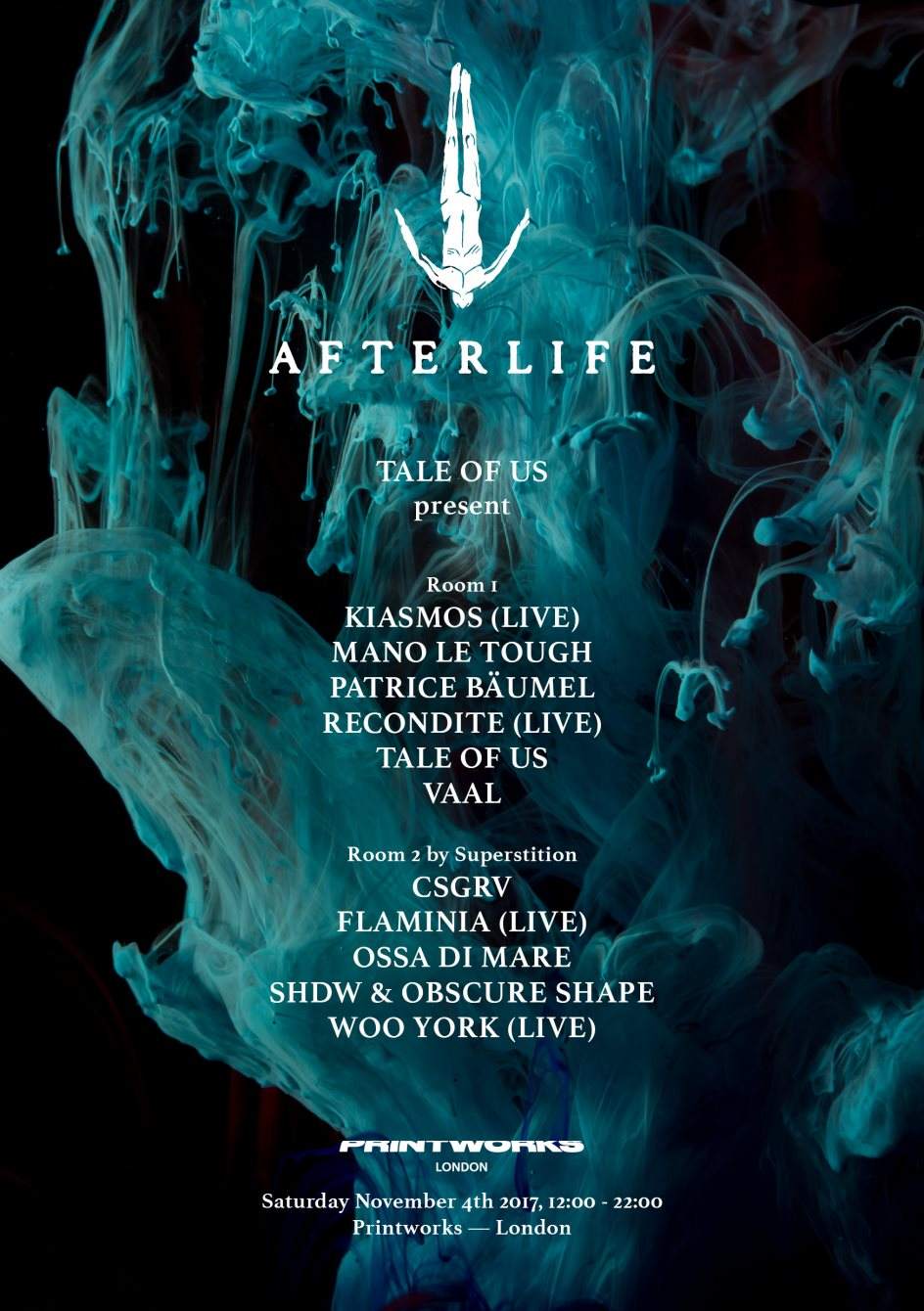 Tale Of Us present Afterlife at Printworks, London