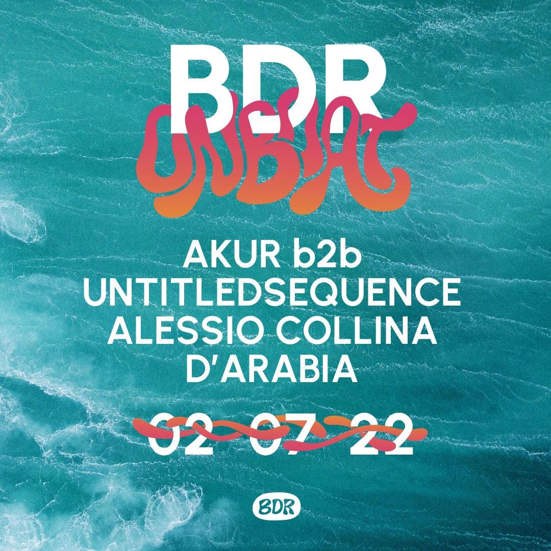 BDR on Boat with Alessio Collina, D'Arabia, Untitledsequence e Akur - Página frontal