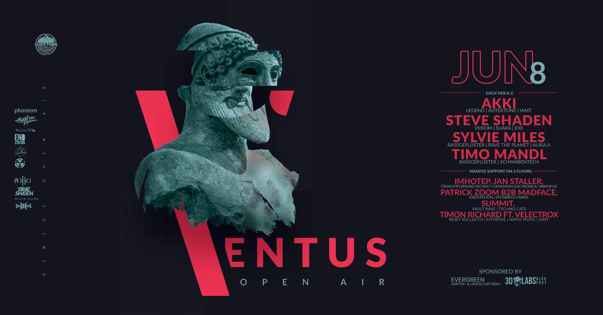 VENTUS Open Air 2024 - フライヤー表