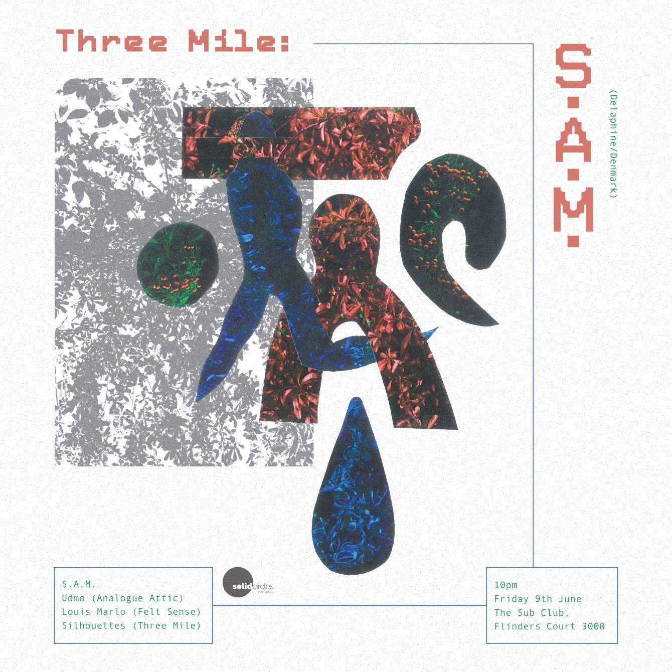 Three Mile: S.A.M. (Delaphine/Denmark) - Página frontal