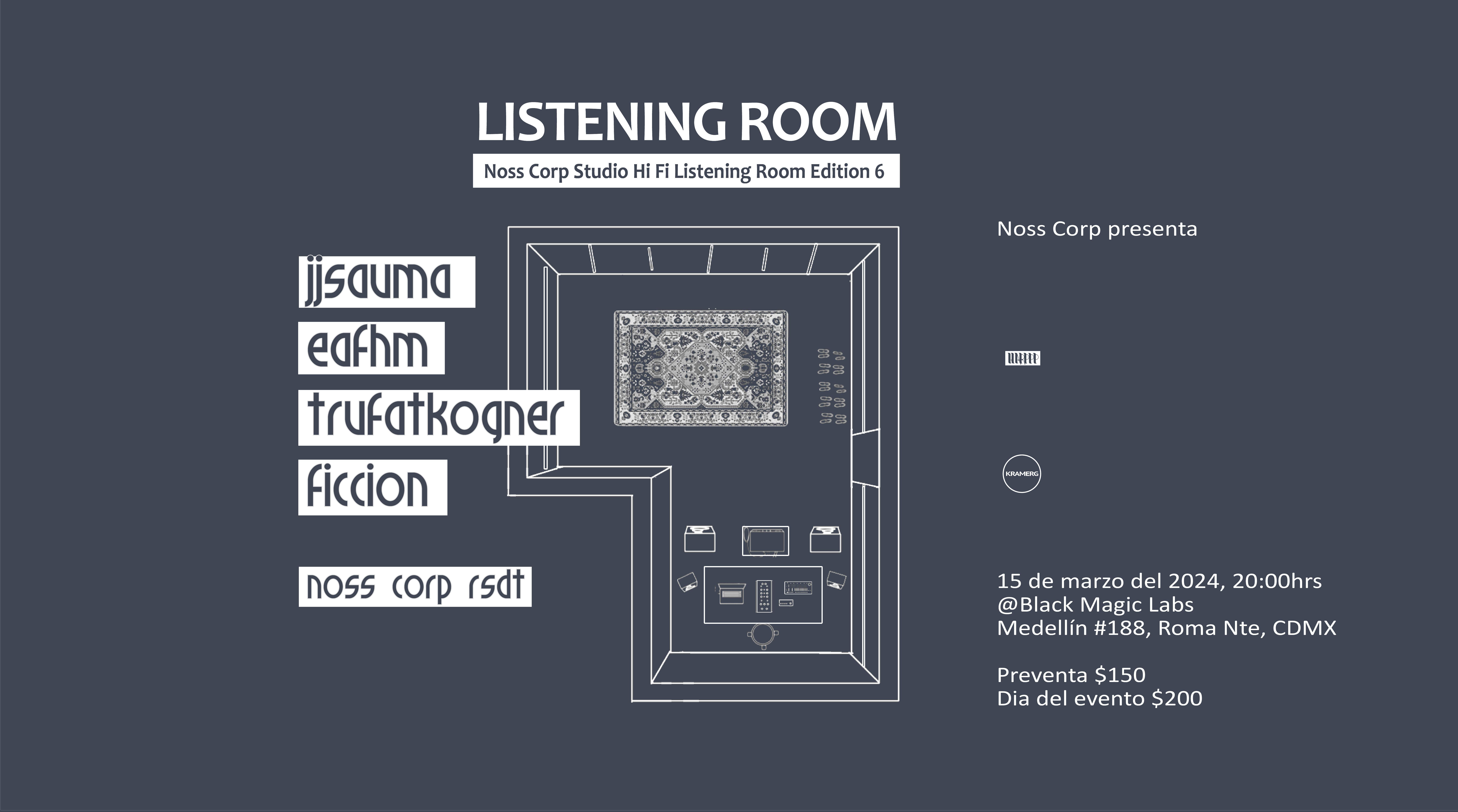 Listening Room VI - Página frontal