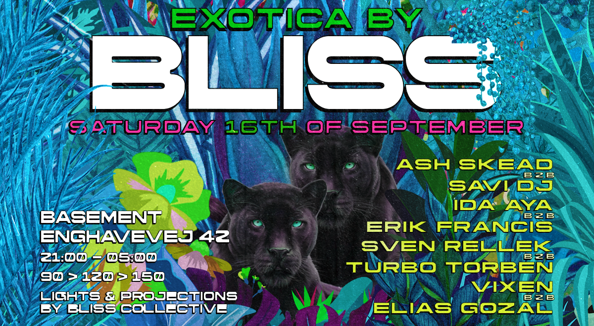 Exotica by Bliss - フライヤー表
