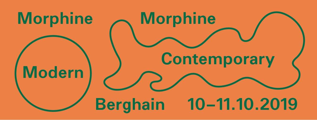 Morphine Modern / Morphine Contemporary - フライヤー表