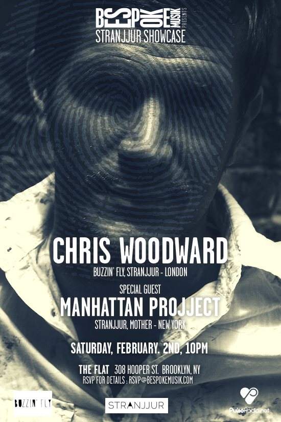Bespoke Musik Pres. Chris Woodward and Manhattan Projject - フライヤー表