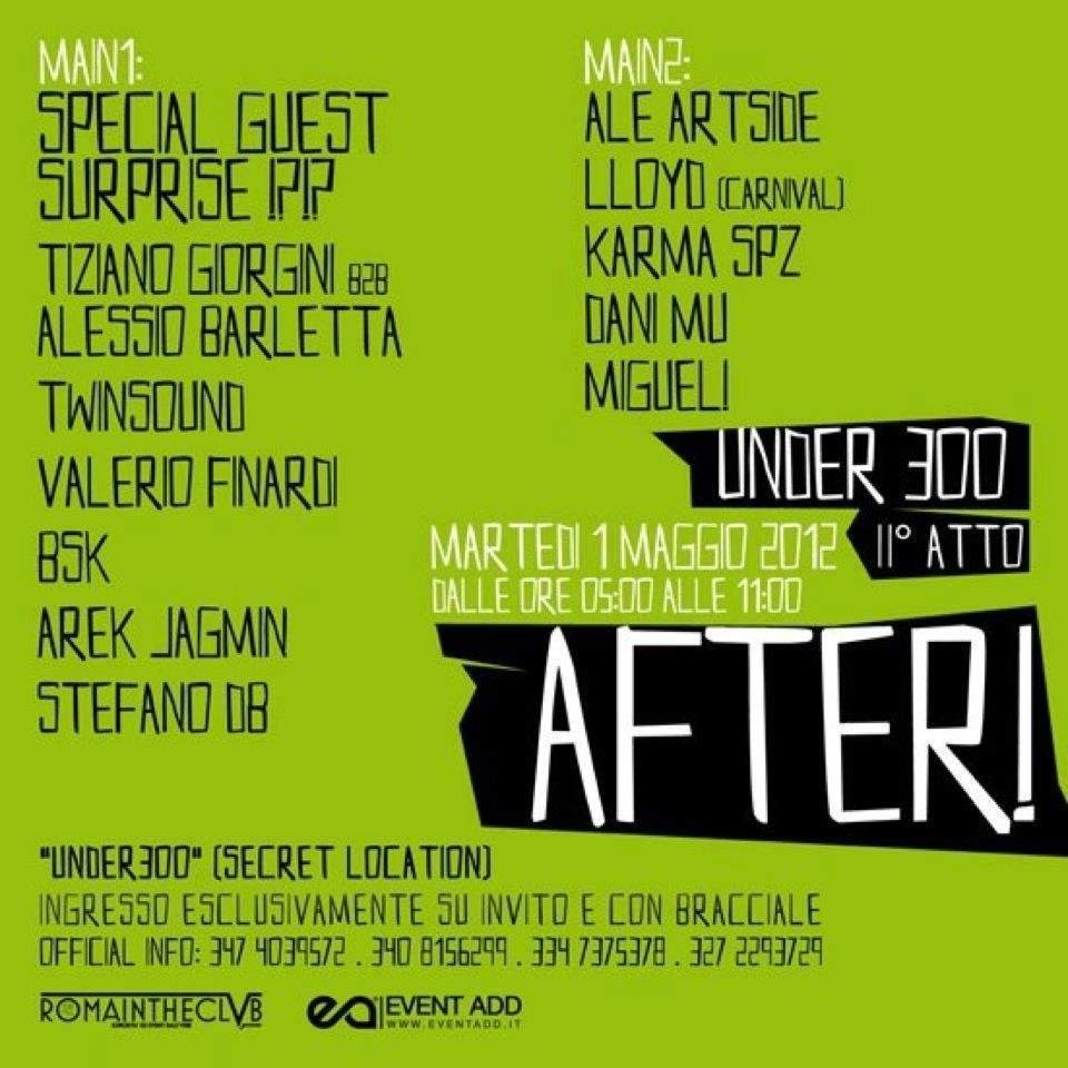 AFTER! - Under 300 - Atto II - Página frontal