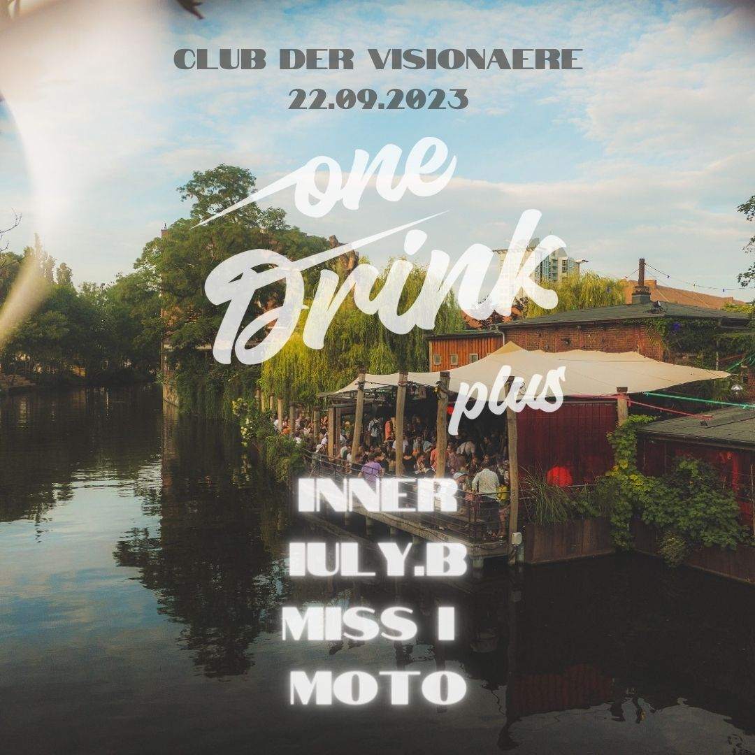 One Drink Plus - フライヤー表
