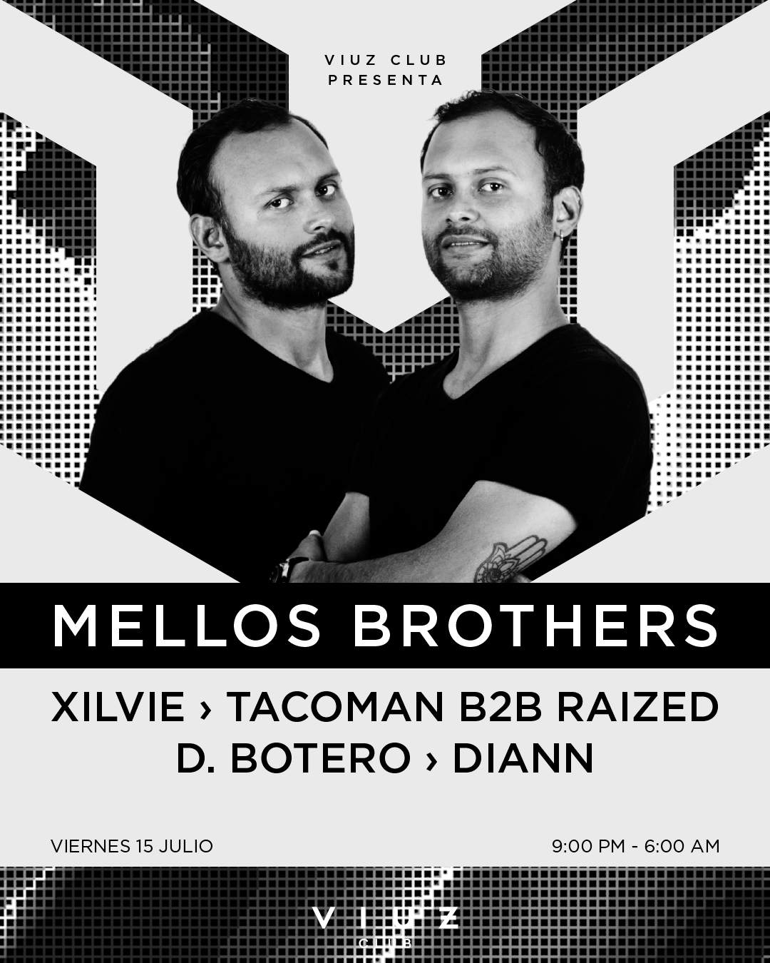 Mellos Brothers - フライヤー表