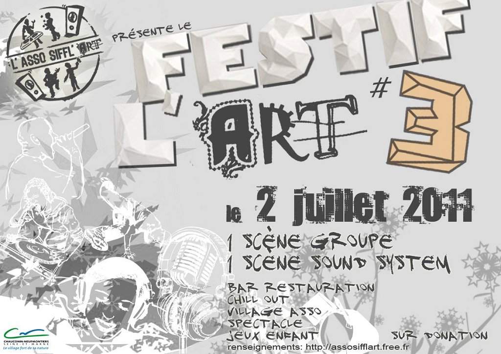 Festifl'Art Festival - フライヤー表