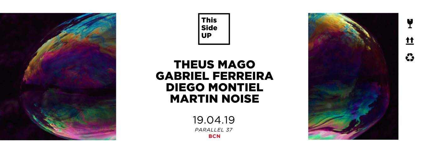This Side UP 3rd Anniversary W/ Theus Mago & Gabriel Ferreira - フライヤー裏