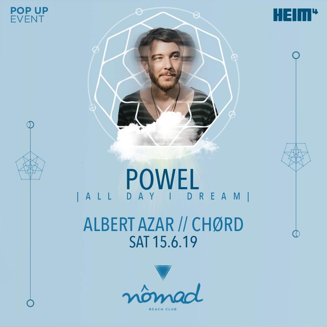 Heim4 presents Powel (All Day I Dream) - Página frontal