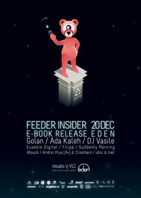 Feeder Insider Launch Party - フライヤー表