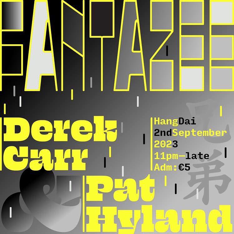 F A N T A Z E E w/ Derek Carr & Pat Hyland - フライヤー表