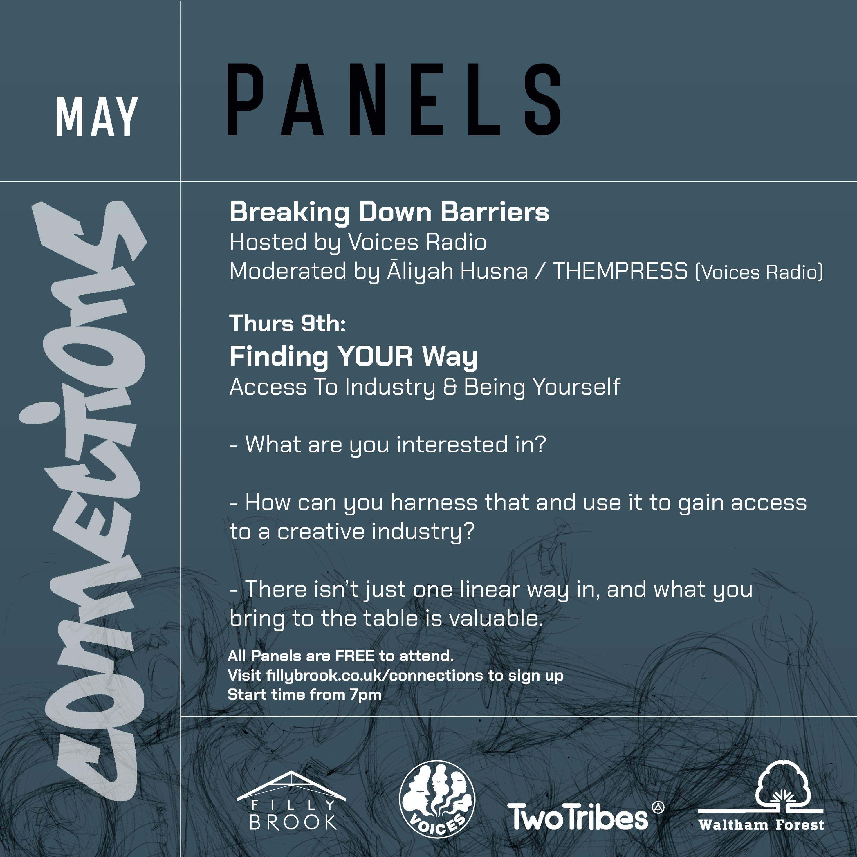 Finding YOUR Way – Access To Industry & Being Yourself - Panel Talk - フライヤー表