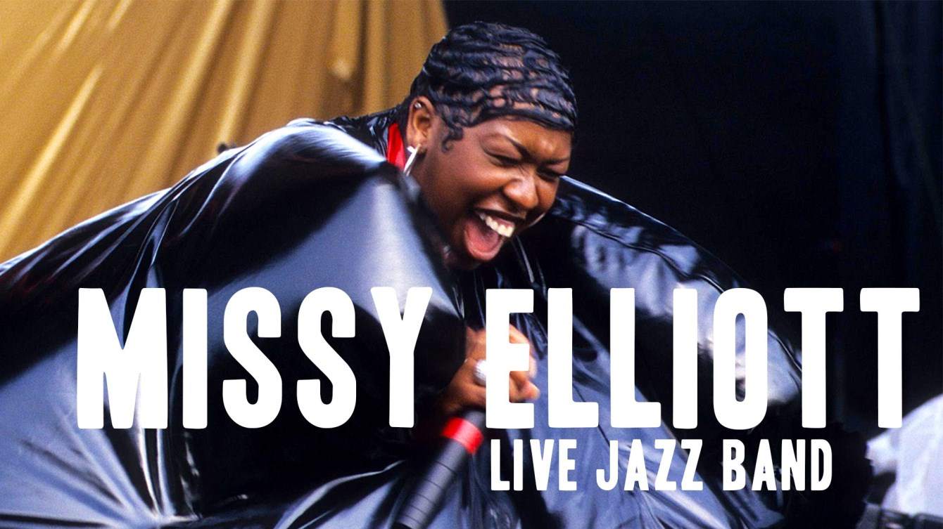 A Live Jazz Band Playing the Music of Missy Elliott - フライヤー表