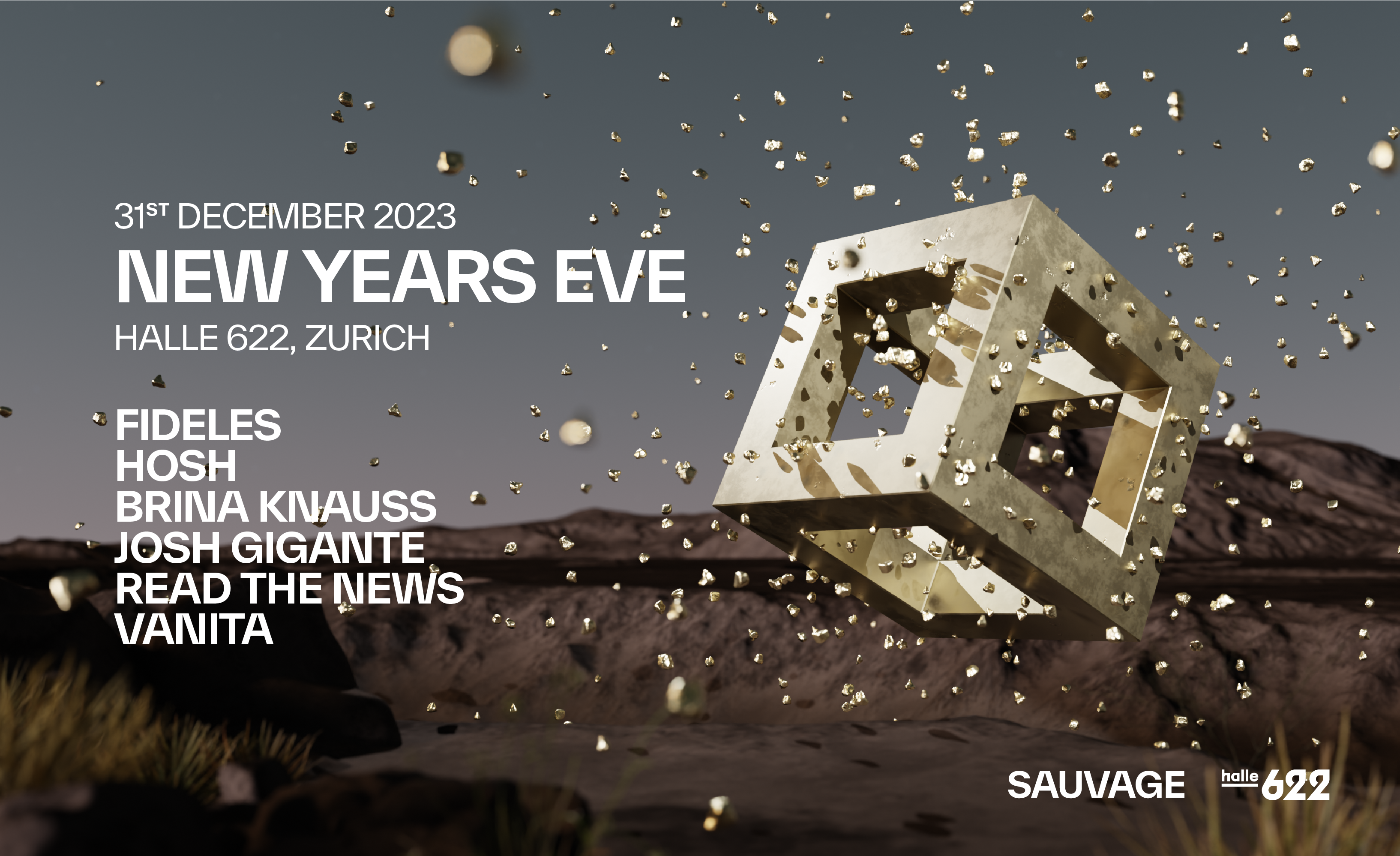 Sauvage Off New Years Eve - Página frontal