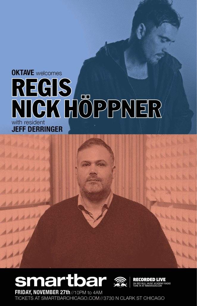 Oktave with Regis - Nick Höppner - Jeff Derringer - Página frontal