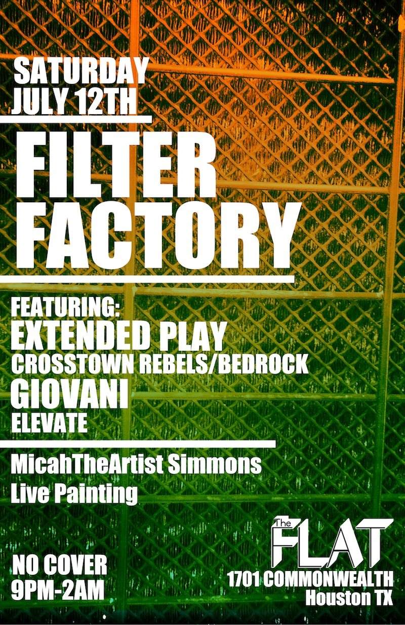 Filter Factory - Página frontal
