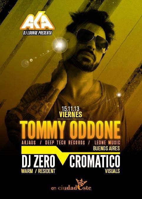 Tommy Oddone & DJ Zero - Página frontal