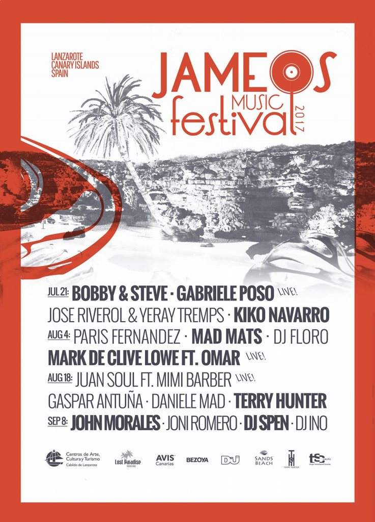 Jameos Music Festival - Página frontal
