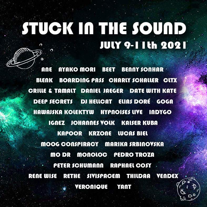 Stuck in the Sound Festival - フライヤー表