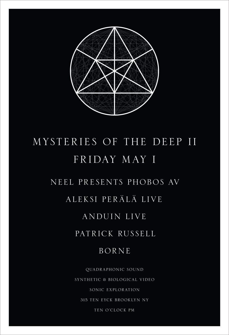 Mysteries Of The Deep II with Neel, Aleksi Perälä, Anduin, Patrick Russell, Borne - Página frontal