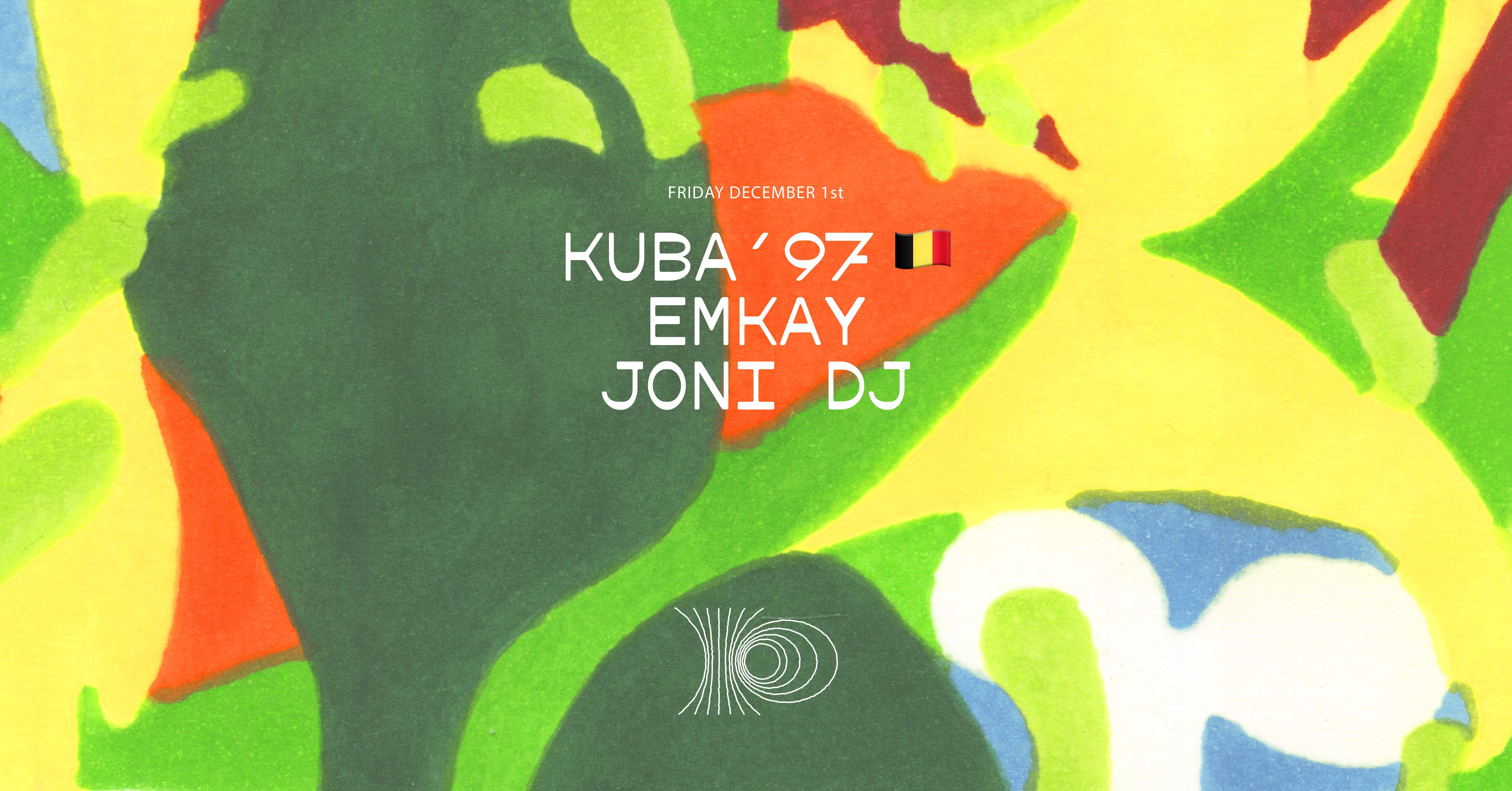 Kuba '97, emkay, Joni DJ - フライヤー表