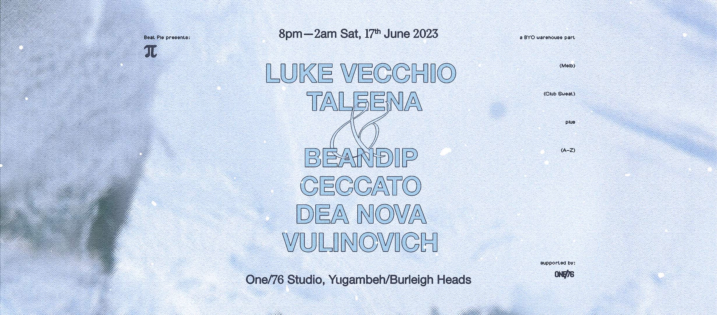 beatpie winter warehouse special ft Luke Vecchio / TALEENA at ...