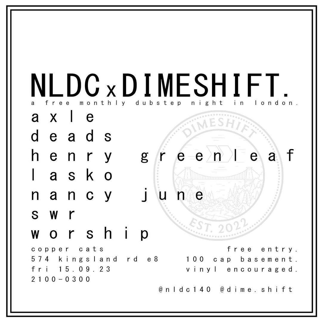 NLDC x Dimeshift - Página frontal