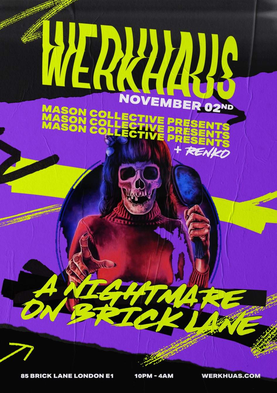 Werkhaus presents Mason Collective Halloween - Página frontal
