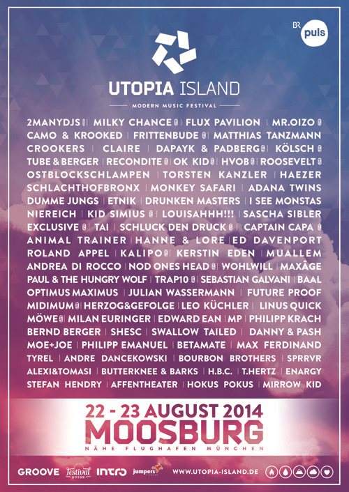 Utopia Island - フライヤー表