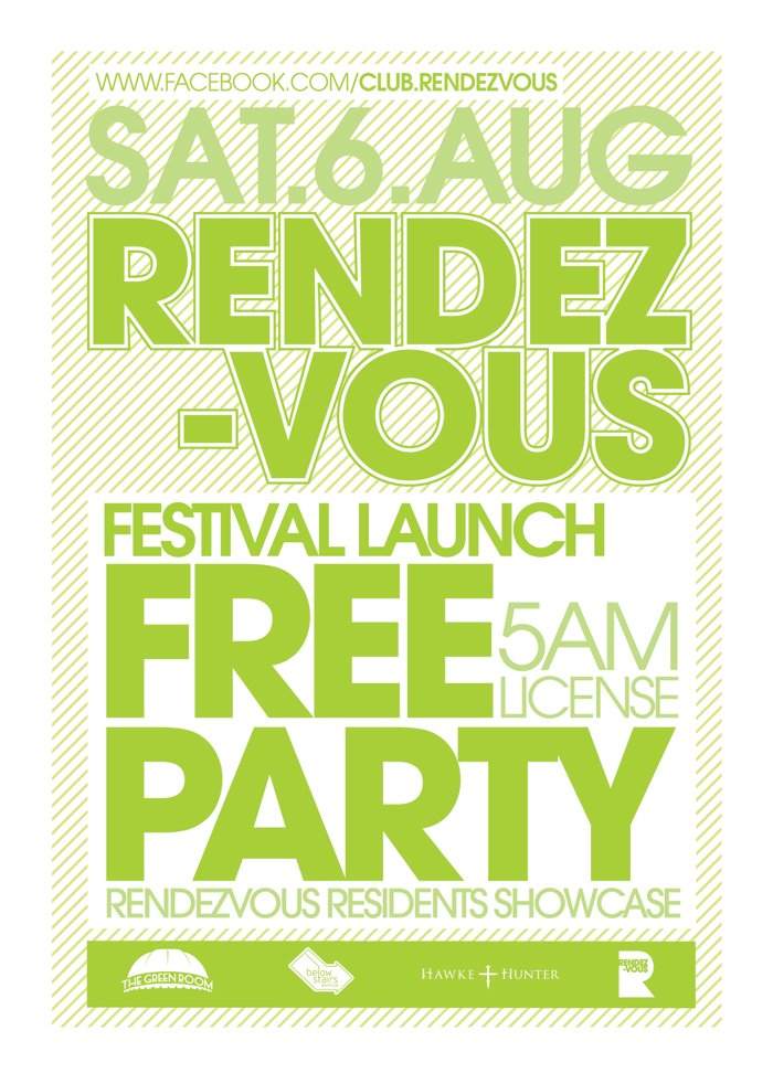 Rendezvous Festival Launch - Página frontal