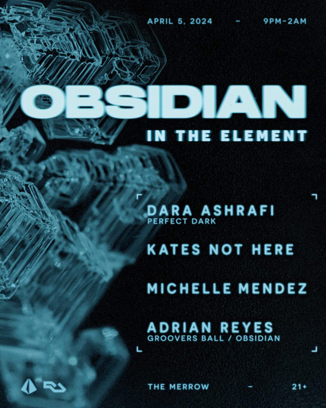 Obsidian: In The Element - フライヤー表