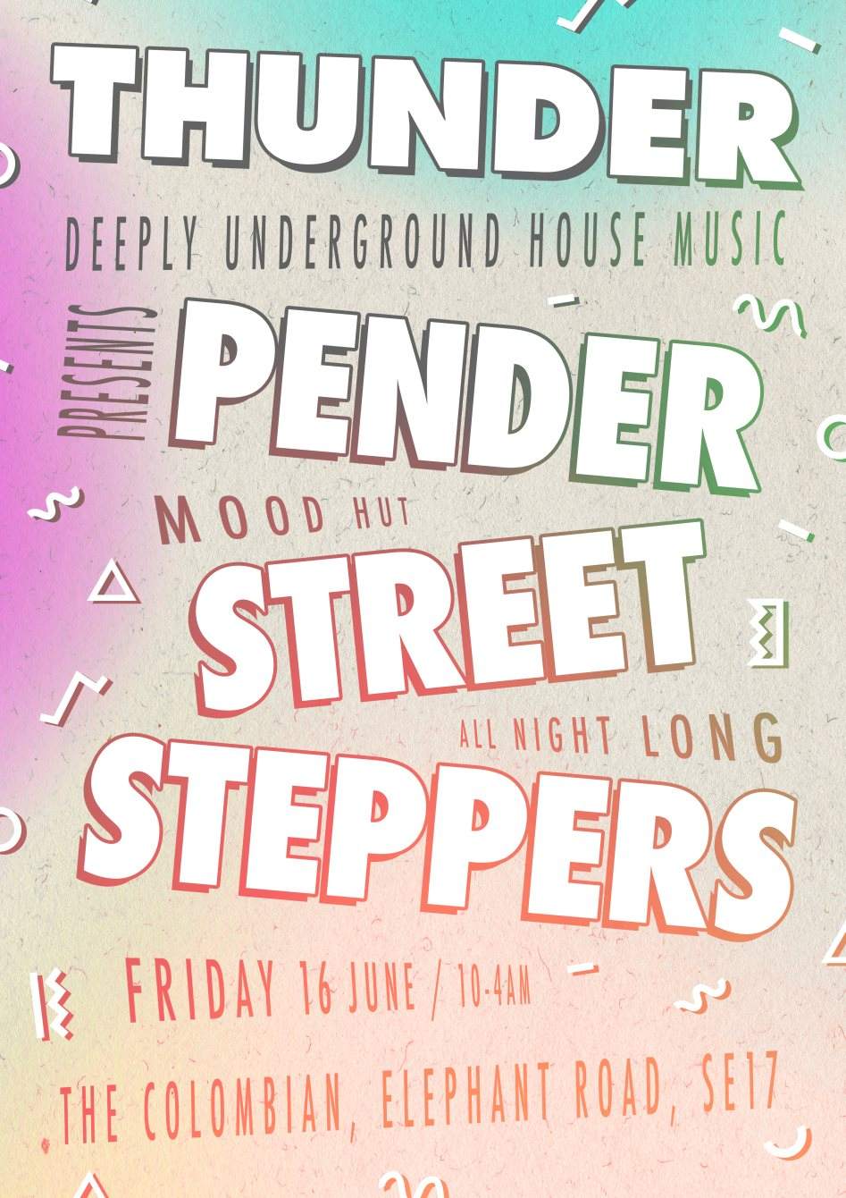 Thunder with Pender Street Steppers - All Night - Página frontal