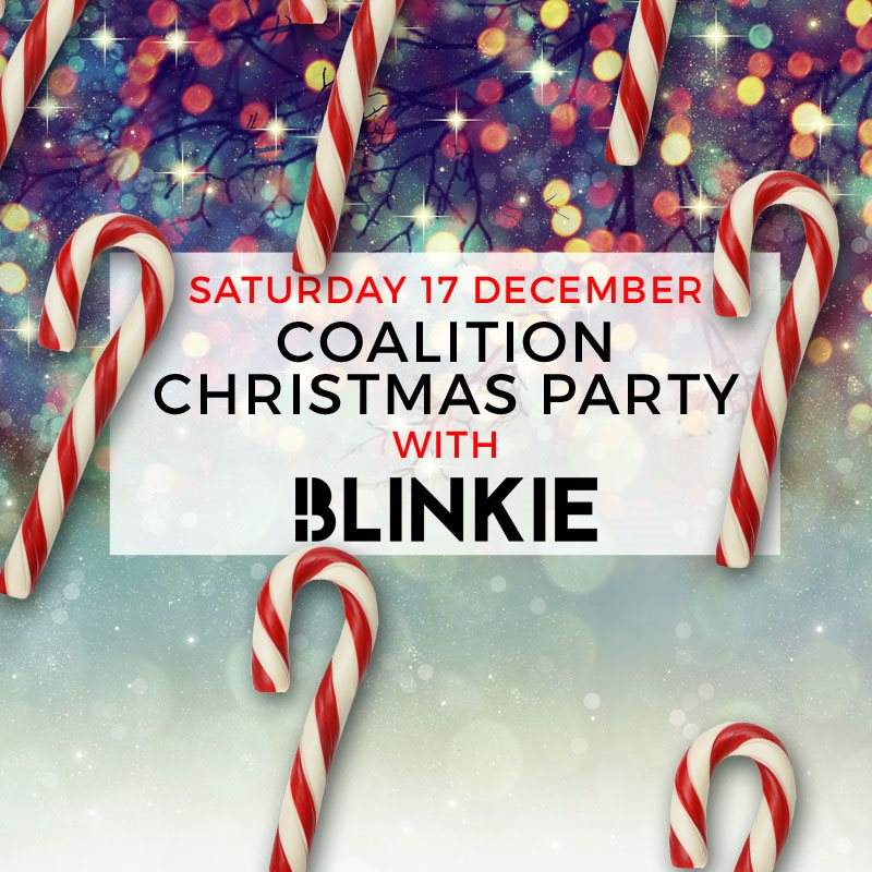 Coalition Christmas Party with Blinkie - Página frontal