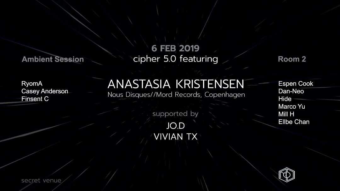 Cipher 5.0 Feat. Anastasia Kristensen - Página frontal