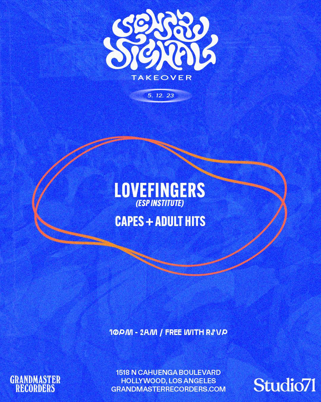 Sensory Signal: Lovefingers, Capes & Adulthits - Página frontal