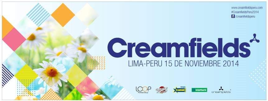 Creamfields Peru 2014 - Página frontal