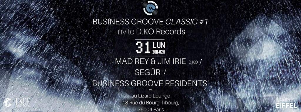 Business Groove Classic - フライヤー表
