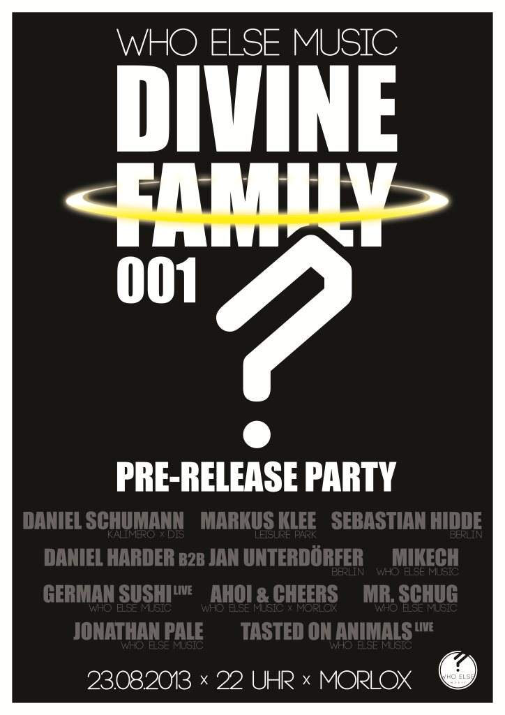 Who Else Music & Friends - Divine Family 001 - Página frontal